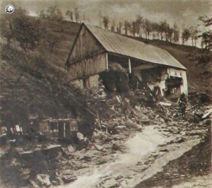 15 80 let od živelné pohromy v Doupovských horách 